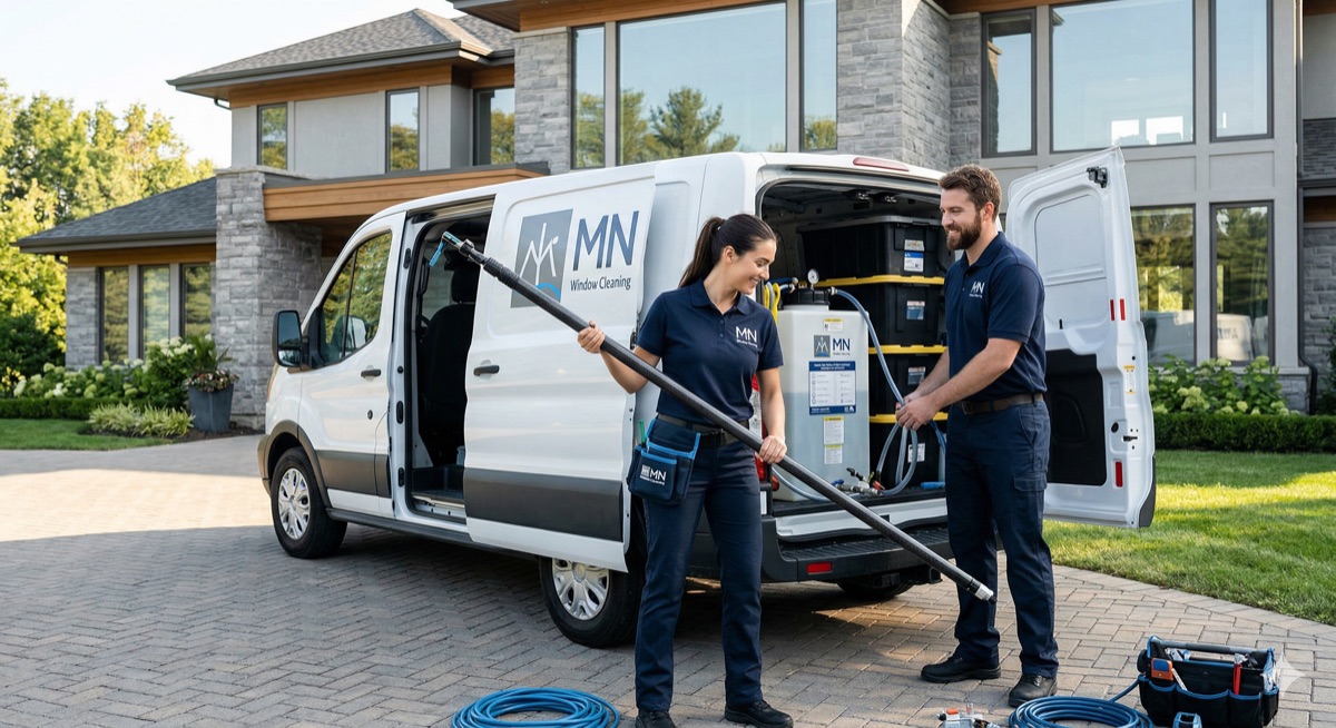 MN Window Cleaning project in the Twin Cities