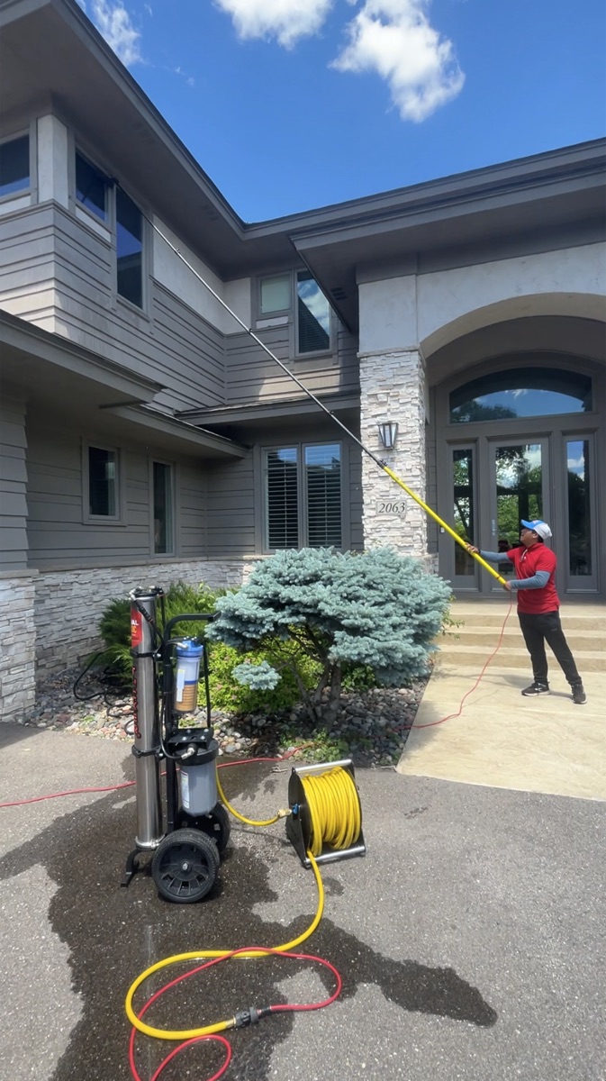 MN Window Cleaning project in the Twin Cities